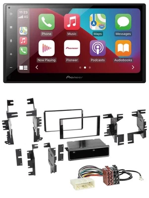 Pioneer USB MP3 DAB 2DIN Bluetooth Autoradio für Nissan Cube ab 09 Frontier ab 1 - Bild 1 von 4