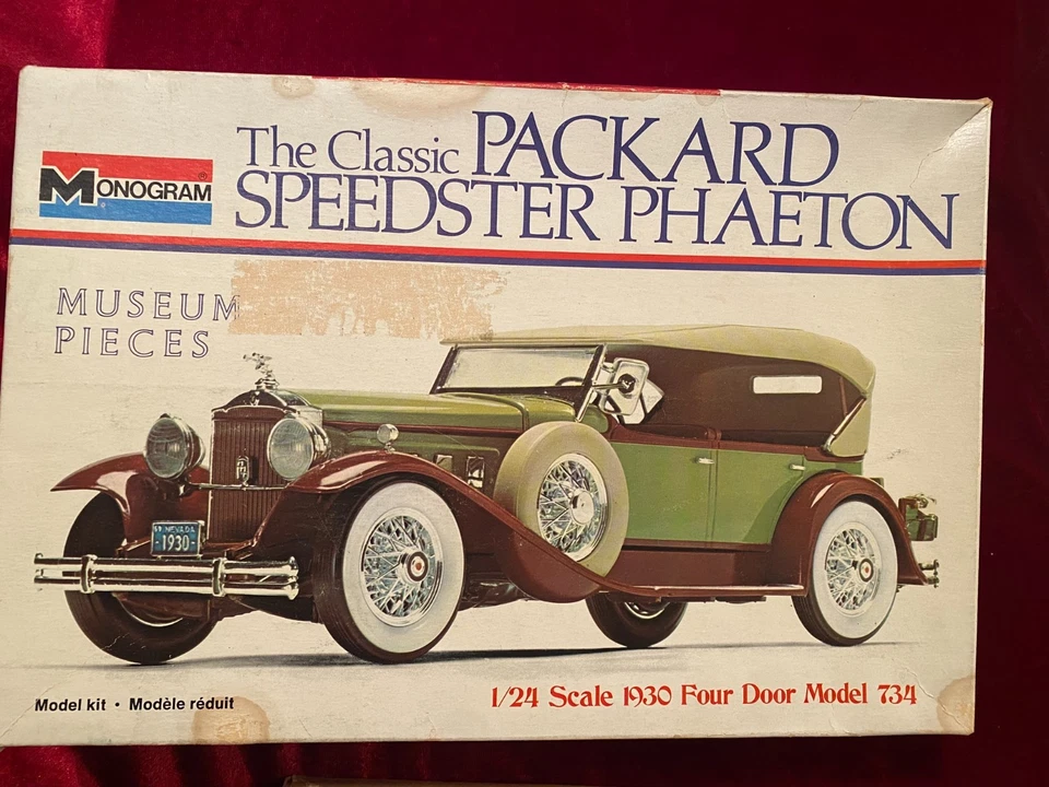 Monogram The Classic Packard Speedster Phaeton 1:24  Lot 183 - Image 1 of 4