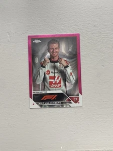 2023 Topps Chrome Nico Hulkenberg Haas F1 #46 Pink /250 - Picture 1 of 2
