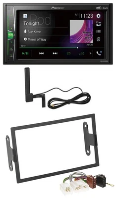 Pioneer MP3 DAB AUX 2DIN Bluetooth Autoradio für Nissan Pathfinder Quest Sentra - Bild 1 von 4