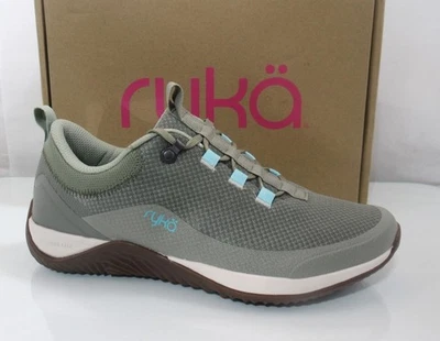 Women's Ryka Echo Low Lace Up Trail Outdoor Sneakers Arch Support Green Size 8 - Image 1 of 4