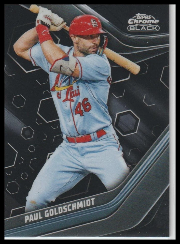 2023 Topps Chrome Black Paul Goldschmidt St. Louis Cardinals - Image 1 of 1