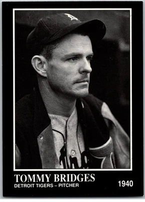 #180 Tommy Bridges 1991 TSN Conlon Collection Detroit Tigers - Image 1 of 2