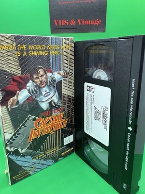 The Return of Captain Invincible (VHS 1988)Rare Magnum Entertainment - Image 1 of 4