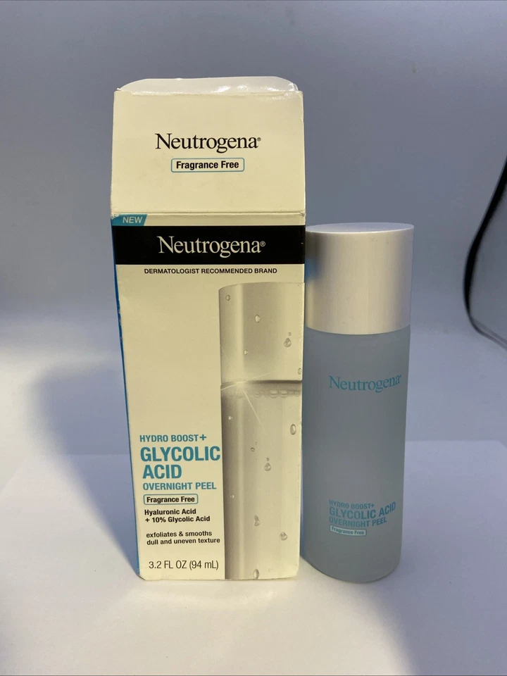 Neutrogena Hydro Boost Glycolic Acid Overnight Face Peel 3.2oz ()