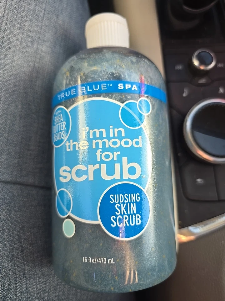 Bath & Body Works True Blue Spa I'm In The Mood For Scrub 16 oz HTF Discontinued - Image 1 of 1