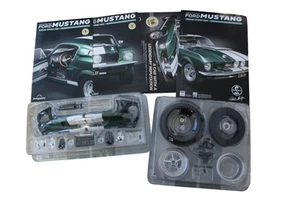 Deagostini Costruzione 1967 Ford Mustang Shelby Gt-500 Emissioni 1&2 Con Ricambi - Foto 1 di 5