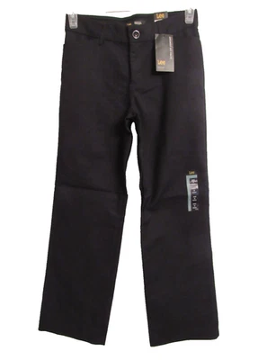 Lee black regular fit midrise ultra lux flex motion waistband trouser 4-SHORT - Image 1 of 4