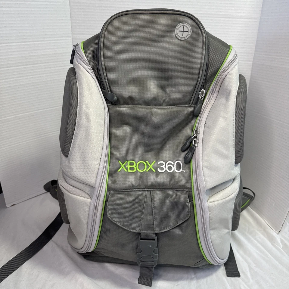 Consola Xbox 360 Mad Catz Negra/Accesorios Mochila Bolso Foto 1 de 4
