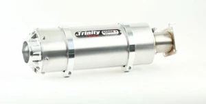 Trinity Brushed Stage 5 Stinger Slip On Exhaust Pipe Kawasaki KRX1000 - Bild 1 von 1