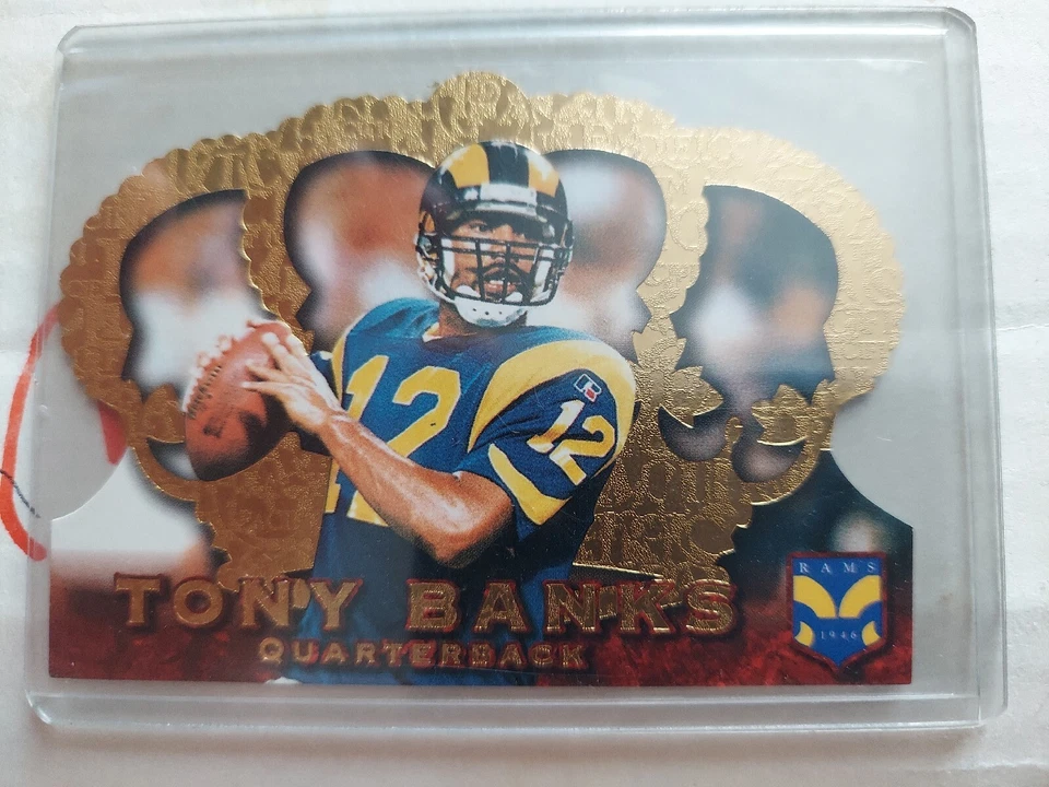 1996 Pacific Crown Royale Tony Banks RC St. Louis Rams #CR-19 - Image 1 of 2