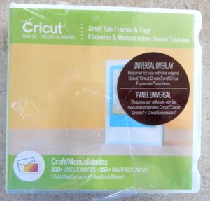 New Cricut Cartridge Image Set "SMALL TALK FRAMES & TAGS" #2002240 Overlays - Picture 1 of 2