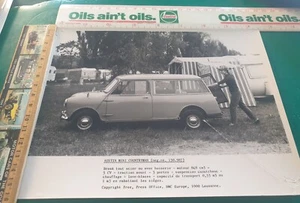 1960s AUSTIN MINI COUNTRYMAN Original Factory Press Photo French - Picture 1 of 1