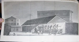 1822 -SLAVERY/ERIE CANAL/SIMON BOLIVAR/ARCTIC- Gentleman's Magazine Bound Book - Picture 1 of 2