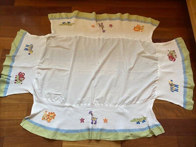 Kidsline KENIA Safari Selva Zoológico Animales Cuna Falda Polvo Volantes (2disponibles) Foto 1 de 4