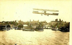 Niebergall KOPIE, "Sandusky, Ohio" Bi-Plane, Waterfront, Nachdruck Juni 2018 - Bild 1 von 2