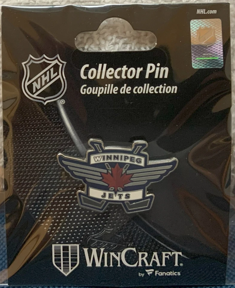 WINNIPEG JETS COLLECTOR PIN NEW WINCRAFT - Image 1 of 1