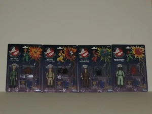 The Real Ghostbusters Retro Remake Action Figures Peter Ray Egon Winston Slimer - Picture 1 of 10