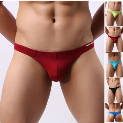 BRAVE PERSON New G-string Multicolour Thongs Sexy Underwear Men's Bikini T-back - Image 1 of 4