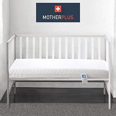 MotherPlus™ Waterproof Baby Toddler Cot Bed Mattress + Zipped & Removable Cover • 31.34£