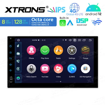 8G+128GB Autoradio 2 DIN Universal 7" Android Octa Core LTE 4G GPS Navi CarPlay - Bild 1 von 4
