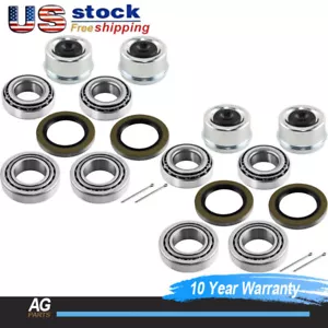 (4 kits) para rodamiento/kit de sello de eje de remolque de 5200-6000 libras 1,75"" x 1,25"" identificación - Imagen 1 de 10