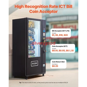 36-Slots Combo Vending Machine For ICT Bill/Coin Acceptor/Credit Card Reader - Picture 1 of 17