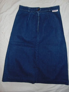 Vintage Mr. Mort Denim Skirt Cotton Size Small 26" Waist - Picture 1 of 7