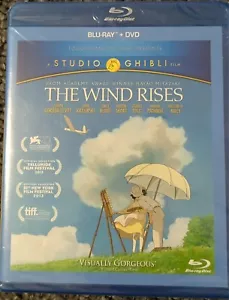 Blu-ray + DVD: STUDIO GHIBLI Disney THE WIND RISES Rare & Sealed - Picture 1 of 2