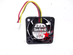 1PC Sanyo 109P0424H7D17 4CM 24V 0.08A 4015 chassis cooling fan - Picture 1 of 2
