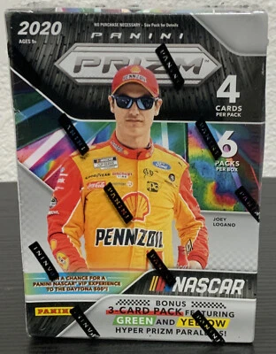 🍒 2020 Panini Prizm Nascar Blaster Box ~ Blue Hyper Prizm Parallels Brand New - Image 1 of 2