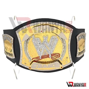 Spinner World Heavyweight Champion Belt Replica Adult Size 2mm Brass Plate - Picture 1 of 15