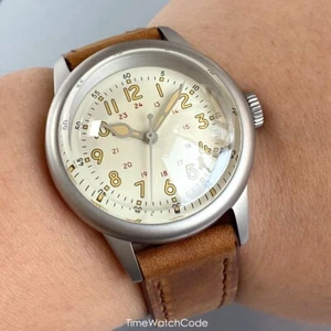 Reloj Hombre Estilo Retro NH35 Automático Movimiento Reloj Piloto Impermeable Zafiro 36mm - Imagen 1 de 6