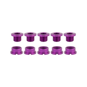 ORIGIN8 CHAINRING BOLT SET OR8 SINGLE ALY PUR - Picture 1 of 1