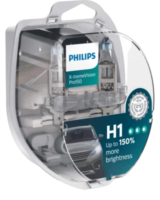 Philips PH-12258XVPS2 P14,5s 12v 55w H1 halogen - Imagen 1 de 3