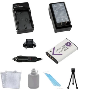 Wall Charger & 1 battery for Nikon EN-EL11 Nikon Coolpix S550 Coolpix S560 - Picture 1 of 9