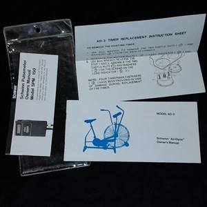 1984 Schwinn Air-Dyne AD 3 owner's manual NOS with hang envelope - Picture 1 of 4