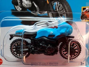 2023 Hot Wheels BMW R Nine T Racer Treasure Hunt Blue 68/250 - Picture 1 of 2
