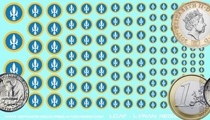Battletech Premium Waterslide Decals - Lyran Regulars Units - Picture 1 of 22