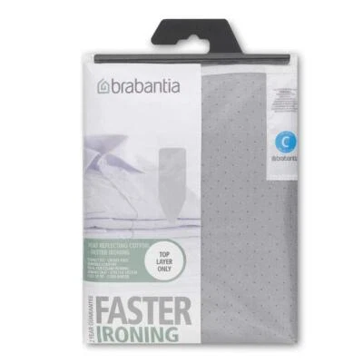 Brabantia 2mm Built-in-Foam Ironing Board Cover (C Board/Metallised) Heat-Resist - Image 1 of 3