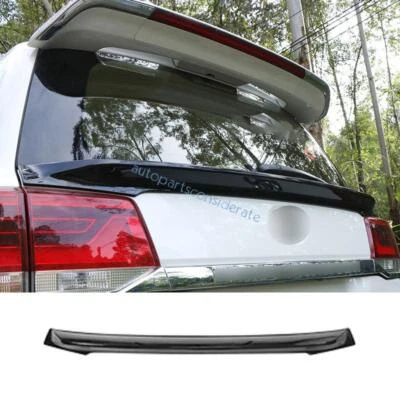 Barra de alerón de alerón trasero negro brillante para Toyota Land Cruiser 2016-2021 Foto 1 de 4