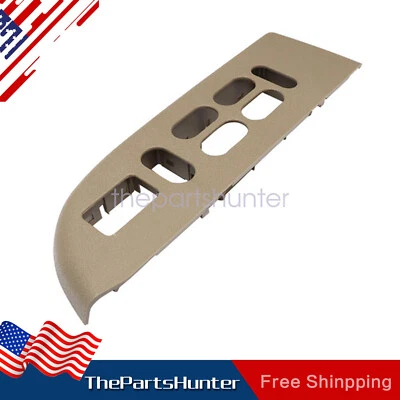 Bisel interruptor panel puerta delantera izquierda para Ford Expedition 2003-2006 4,6 L 5,4 L Foto 1 de 4