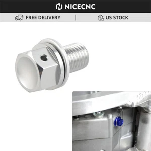 Magnetic Oil Drain Plug Bolt For Suzuki DRZ400S E SM For Yamaha YZ125X 250F 450F - Bild 1 von 5