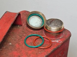 Old Petrol Fuel Can Seals Set Kit - Picture 1 of 1