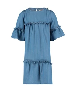 VINGINO Kleid Midikleid Denim Paloeska Light Vintage Gr. 8 128 - Bild 1 von 1