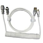 USB C Cable Braided Cable Mechanical Keyboard Cable 60 Inches for Men Women