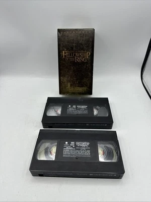 Lord of the Rings: The Fellowship of the Ring VHS 2001 2 Tape Special Edition - Image 1 of 4