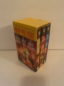 Philip Pullman HIS DARK MATERIALS 3 Volume Box Set Del Rey  Golden Compass - Picture 1 of 4