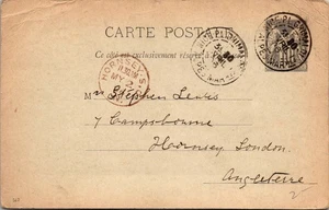 Goldpath: Postal de Francia 1906 a Inglaterra CV877_P11 - Imagen 1 de 2