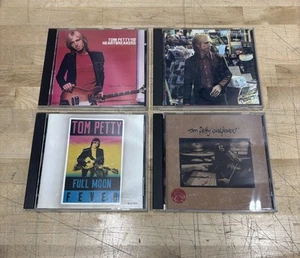 Vintage Tom Petty Lot of 4 CD Torpedoes Hard Promises Full Moon Fever Wildflower - Picture 1 of 17